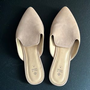 Call it spring size 6.5 mule slip ons